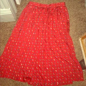 Vintage Calico Inspired Skirt!